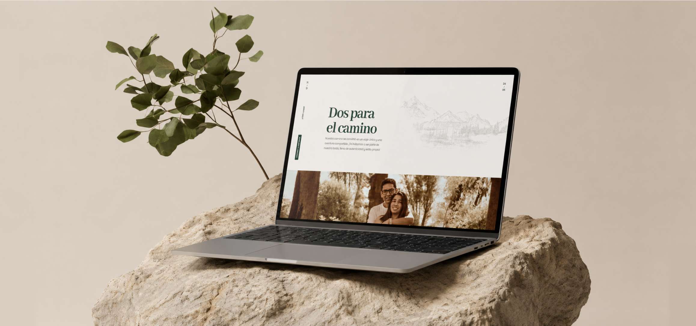 My Wedding website preview